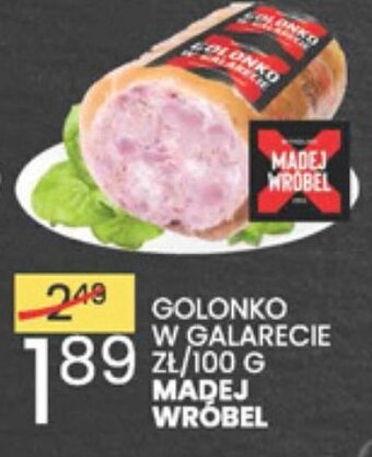 Wafelek madej wróbel golonko w galarecie 100g oferta