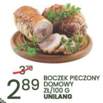 Wafelek unilang boczek pieczony domowy 100g oferta