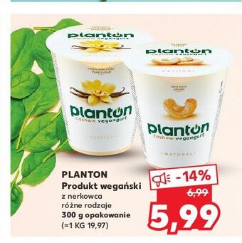 Vegangurt z orzechów nerkowca natural planton