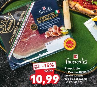 Kaufland Szynka włoska prosciutto k-classic favourites oferta