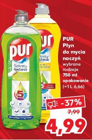 Kaufland Płyn do naczyń lemon extra pur sekrety kucharza oferta