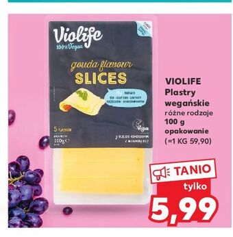 Kaufland Ser w plastrach gouda violife oferta
