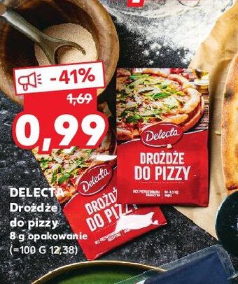 Kaufland Drożdże do pizzy delecta oferta