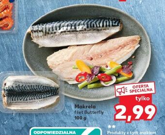 Kaufland Makrela filet butterfly oferta