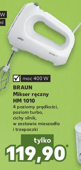 Kaufland Mikser hm1010wh braun oferta