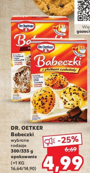 Kaufland Babeczki czekoladowe dr. oetker oferta