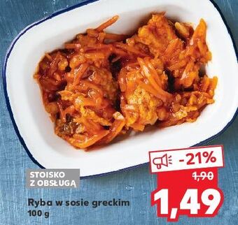 Kaufland Ryba po grecku oferta