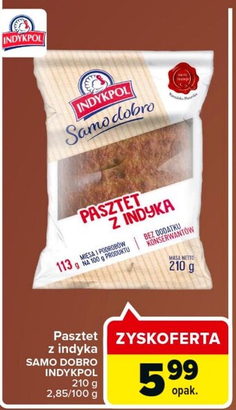 Carrefour Market Pasztet indykpol oferta