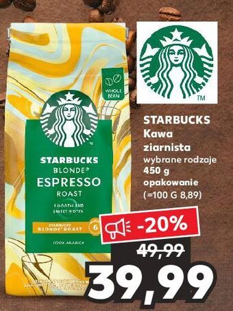 Kaufland Kawa starbucks blonde espresso roast oferta