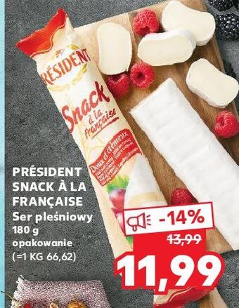 Kaufland Ser mini snack a'la francaise president oferta