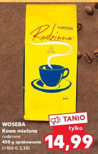 Kaufland Kawa woseba rodzinna oferta