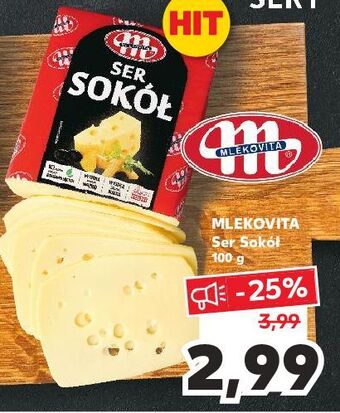 Kaufland Ser sokół mlekovita oferta
