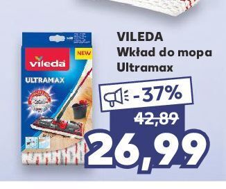 Kaufland Wkład do mopa ultramax vileda oferta