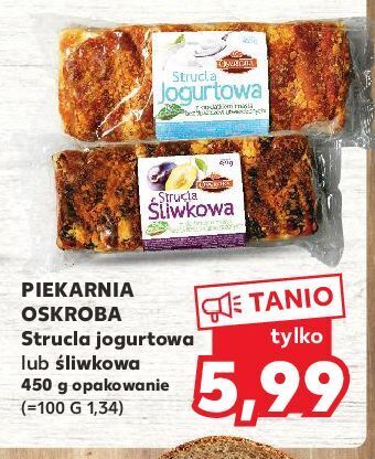 Kaufland Strucla jogurtowa oskroba oferta