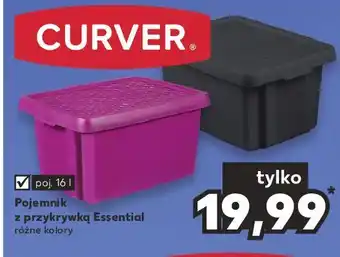 Kaufland Pojemnik essentials 16 l curver oferta