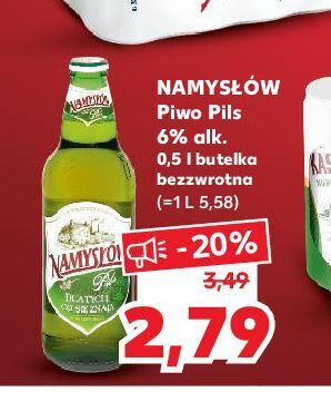 Kaufland Piwo namysłów pils oferta