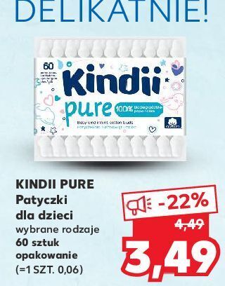 Kaufland Patyczki higieniczne pure cleanic kindii oferta