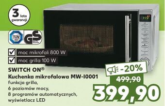 Kaufland Kuchenka mikrofalowa mw-i0001 switch on oferta