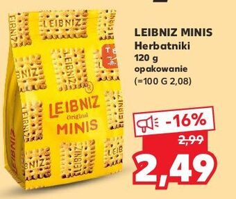 Kaufland Herbatniki leibniz minis oferta