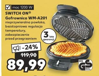 Kaufland Gofrownica wm-c0201 switch on oferta