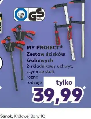 Kaufland Zestaw ścisków jednoręcznych 300mm k-classic myproject oferta