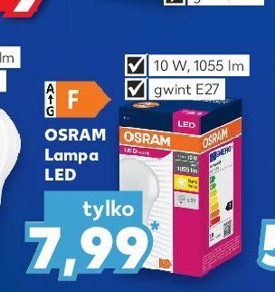 Kaufland Żarówka led 10w e27 osram oferta