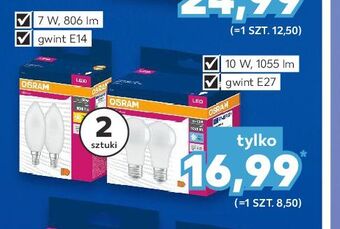 Kaufland Żarówka e27 10w osram oferta