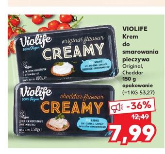 Kaufland Krem do smarowania original flavour violife oferta