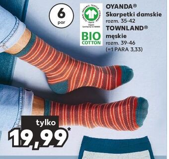 Kaufland Skarpetki męskie 39-46 townland oferta