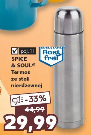 Kaufland Termos próżniowy 1 l spice&soul oferta