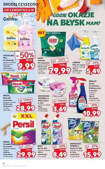 Kaufland Płyn do płukania happy yellow coccolino oferta