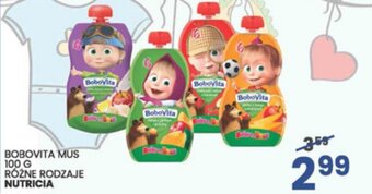 Wafelek nutricia bobovita mus 100g różne rodzaje oferta