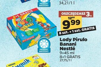 Netto Lody Pirulo Banani Nestlé oferta
