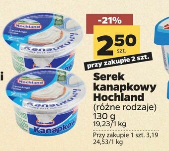 Netto Serek kanapkowy Hochland oferta