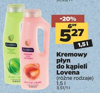 Netto Kremowy płyn do kąpieli Lovena oferta