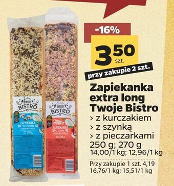 Netto Zapiekanka extra long Twoje Bistro oferta
