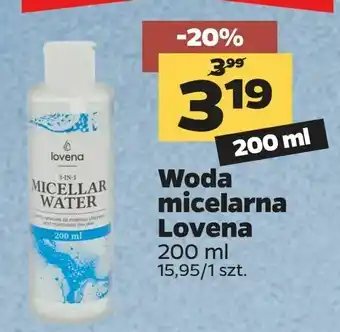 Netto Woda micelarna Lovena oferta