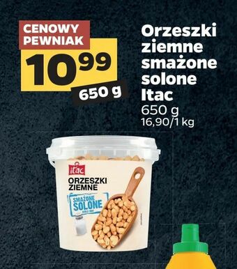 Netto Orzeszki ziemne smażone solone Itac oferta