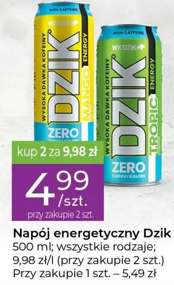 Stokrotka Express Dzik napój energetyczny 500 ml oferta