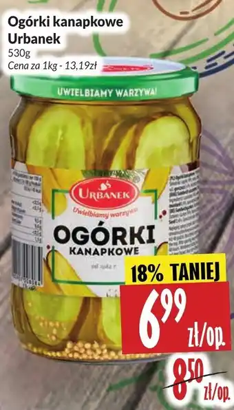 Hala Wola Urbanek ogórki kanapkowe 530 g oferta