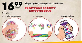 Biedronka Fidgets piłka, klepsydra lub makaron 1opak. oferta