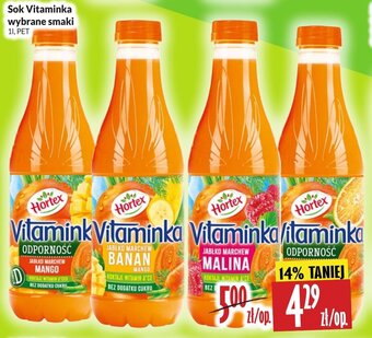 Hala Wola Hortex Sok vitaminka 1 litr oferta
