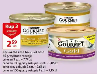 Auchan Purina Gourmet Gold Karma dla kota oferta