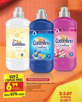 Biedronka Płyn do płukania Coccolino 1,45l oferta