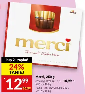 Twój Market Storck Merci 250 g oferta