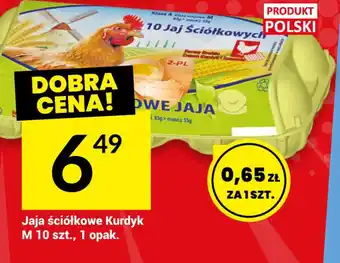 Twój Market Kurdyk Jaja ściółkowe 10 sztuk M oferta