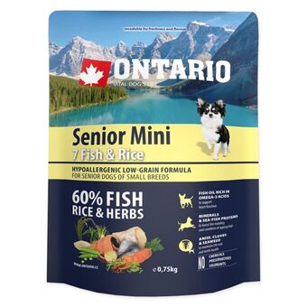 Kakadu Ontario senior mini 7 fish and rice hypoalergiczna karma dla psów ras małych oferta