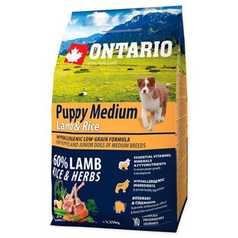 Kakadu Ontario puppy medium lamb and rice hypoalergiczna karma dla szczeniąt ras... oferta