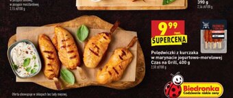 Biedronka Polędwiczki z kurczaka w marynacie jogurtowo-morelowej 400g oferta
