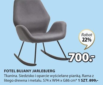 JYSK fotel bujany jarlebjerg oferta